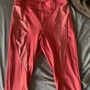 Gymshark Salmon Capri Workout Leggings XL